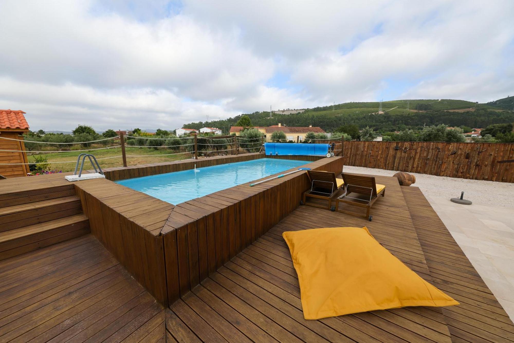 הוילה Porto de Mós Renovated Wine Press House - With Pool מראה חיצוני תמונה